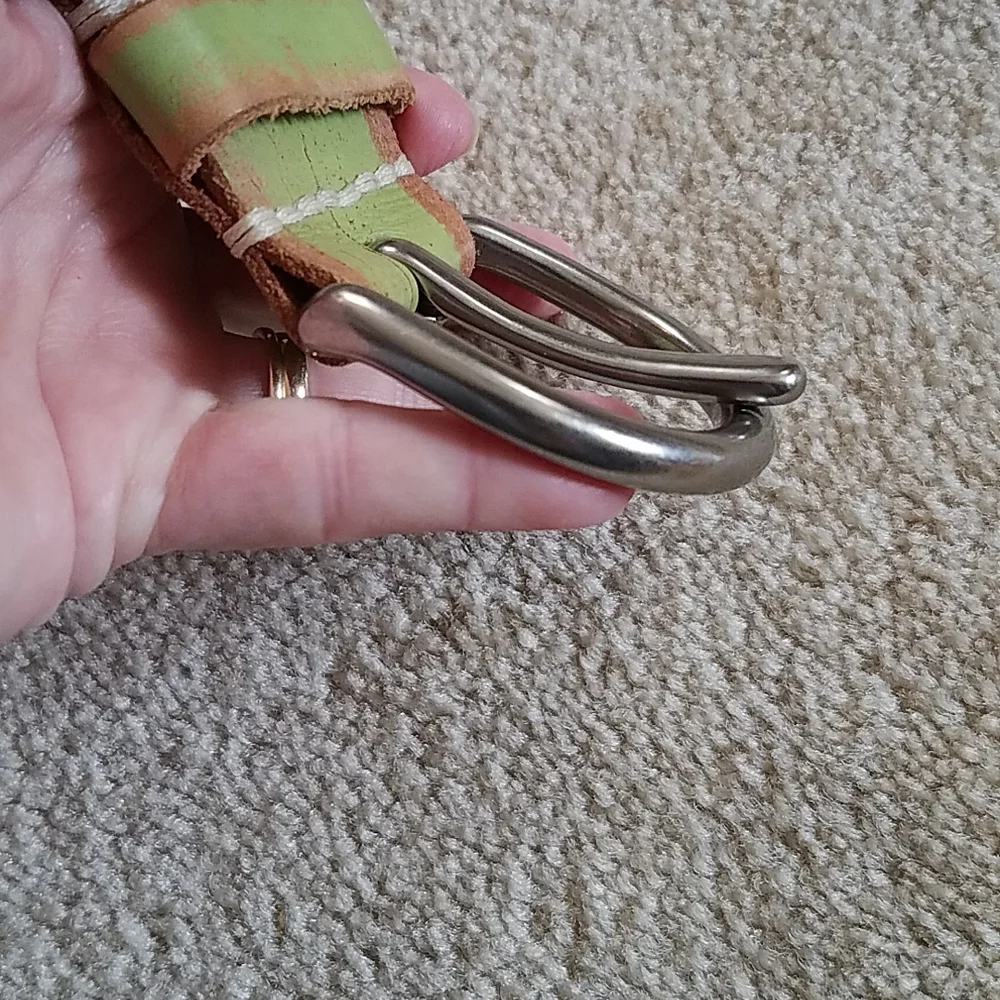 ❣HOST PICK❣ Vintage Linea Pelle Leather Belt  Excellent Condition S - Picture 7 of 9